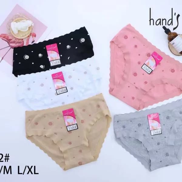 Majtki damskie Hand's Flower N°382 S/M L/XL 5 szt