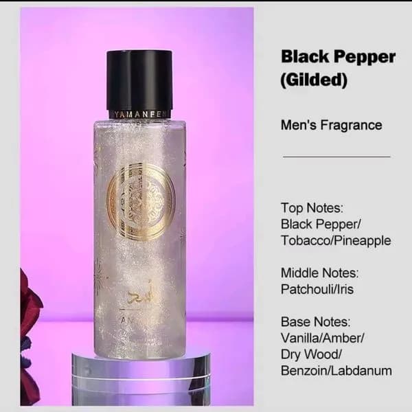 Yara Style Black Pepper Men's Perfume 250 ml