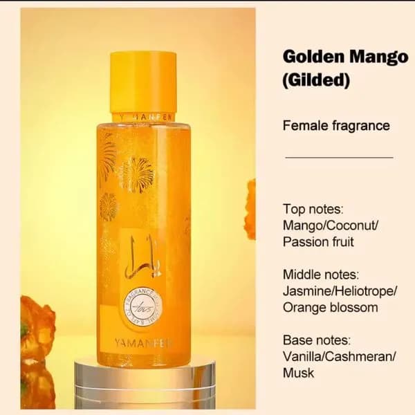 Yara Style Perfumes Golden Mango 250 ml