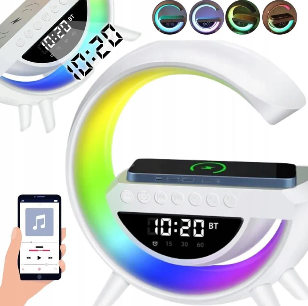 Lampa nocna LED Bluetooth