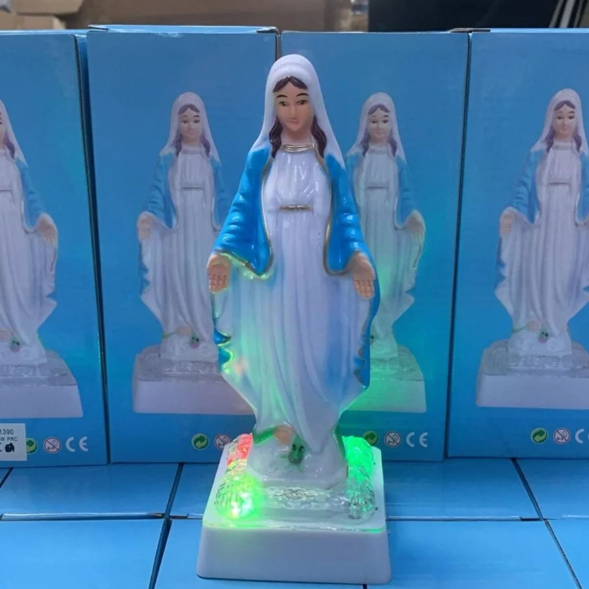 Figurka Matka Boska Podświetlenie LED