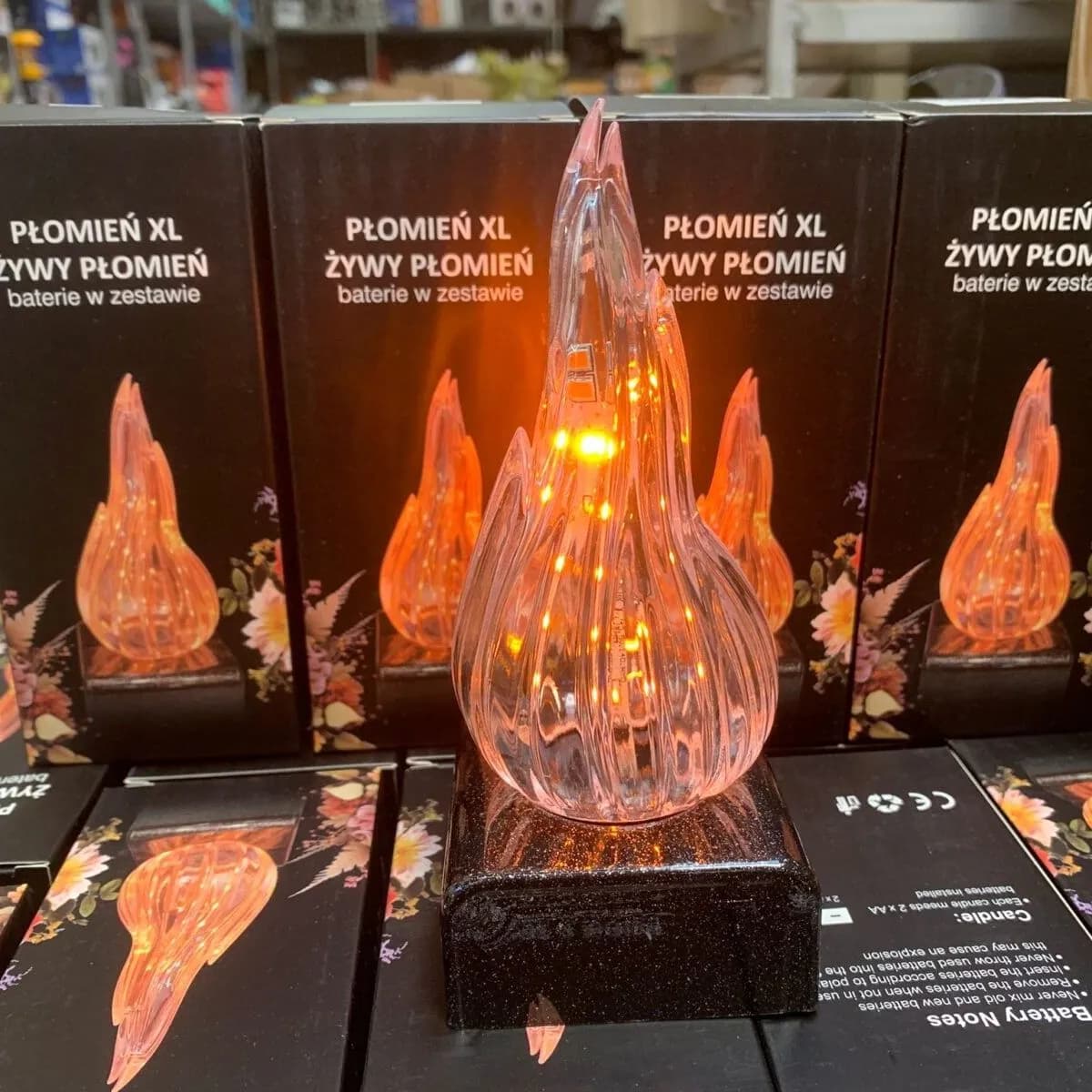 Lampa Płomień XL Żywy Płomień