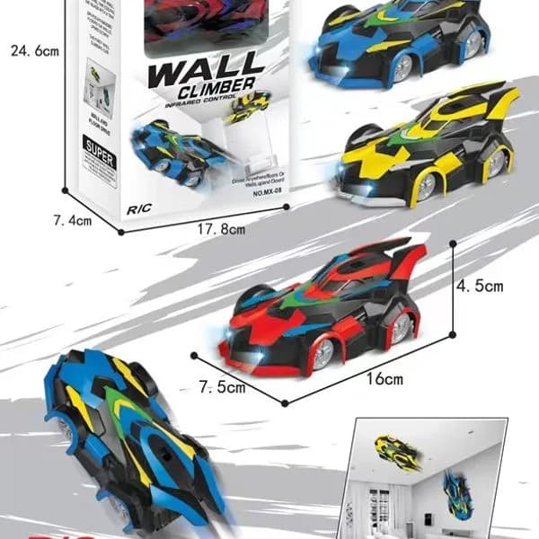 Zabawki Samochod Wall Climber