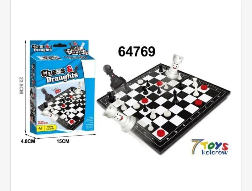 Zabawki Gra Logiczna Chess Draughts
