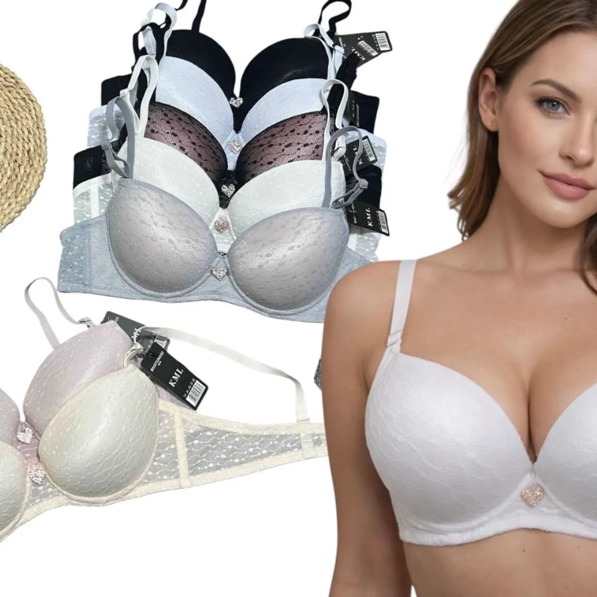 Biustonosz Damski Silokon