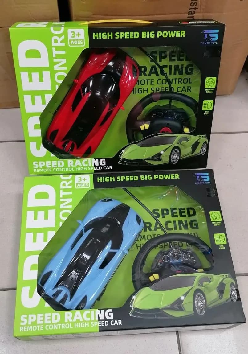 Samochód Sterowany Speed Car z Kierownicą i Światłami