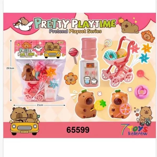 Zestaw Zabawkowe Kapibara