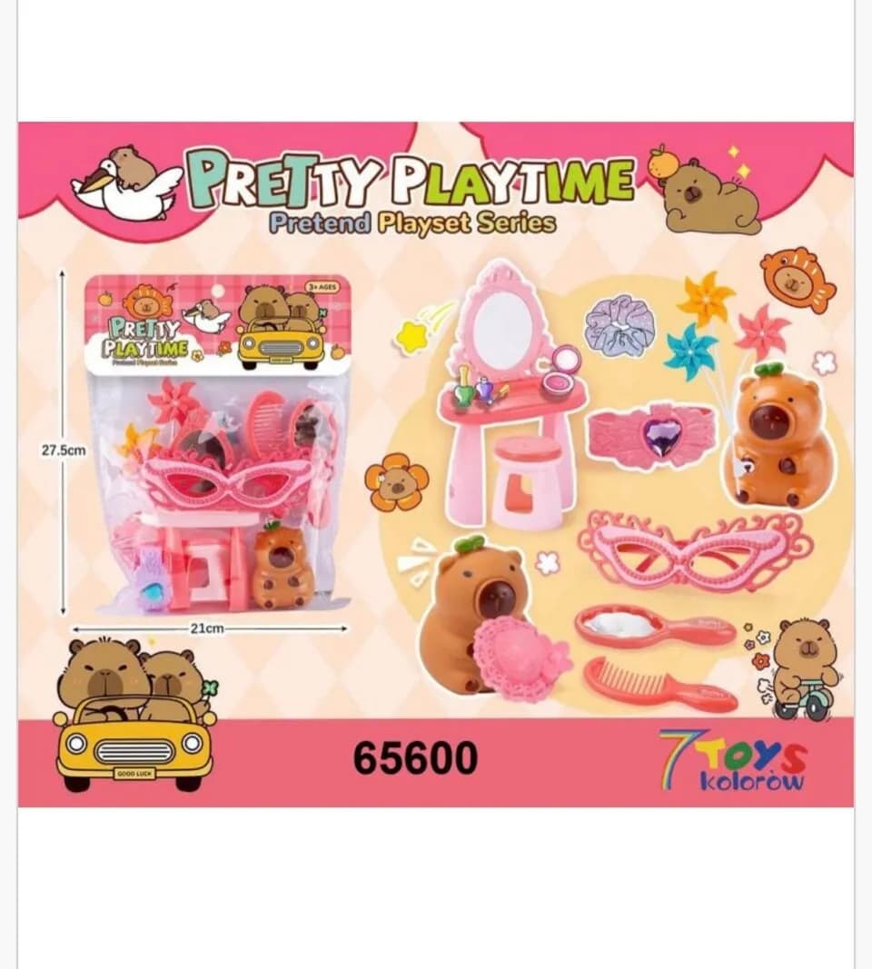 Zestaw Zabawkowe Kapibara