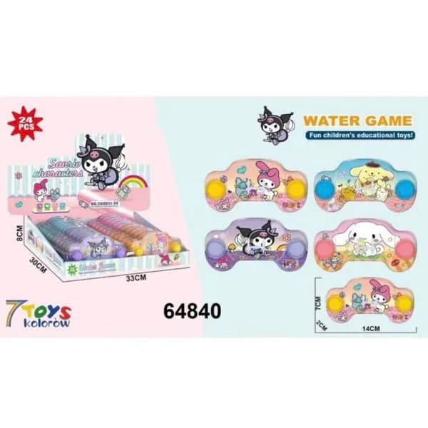 Gra Wodna Sanrio 14cm Kuromi My Melody 24szt
