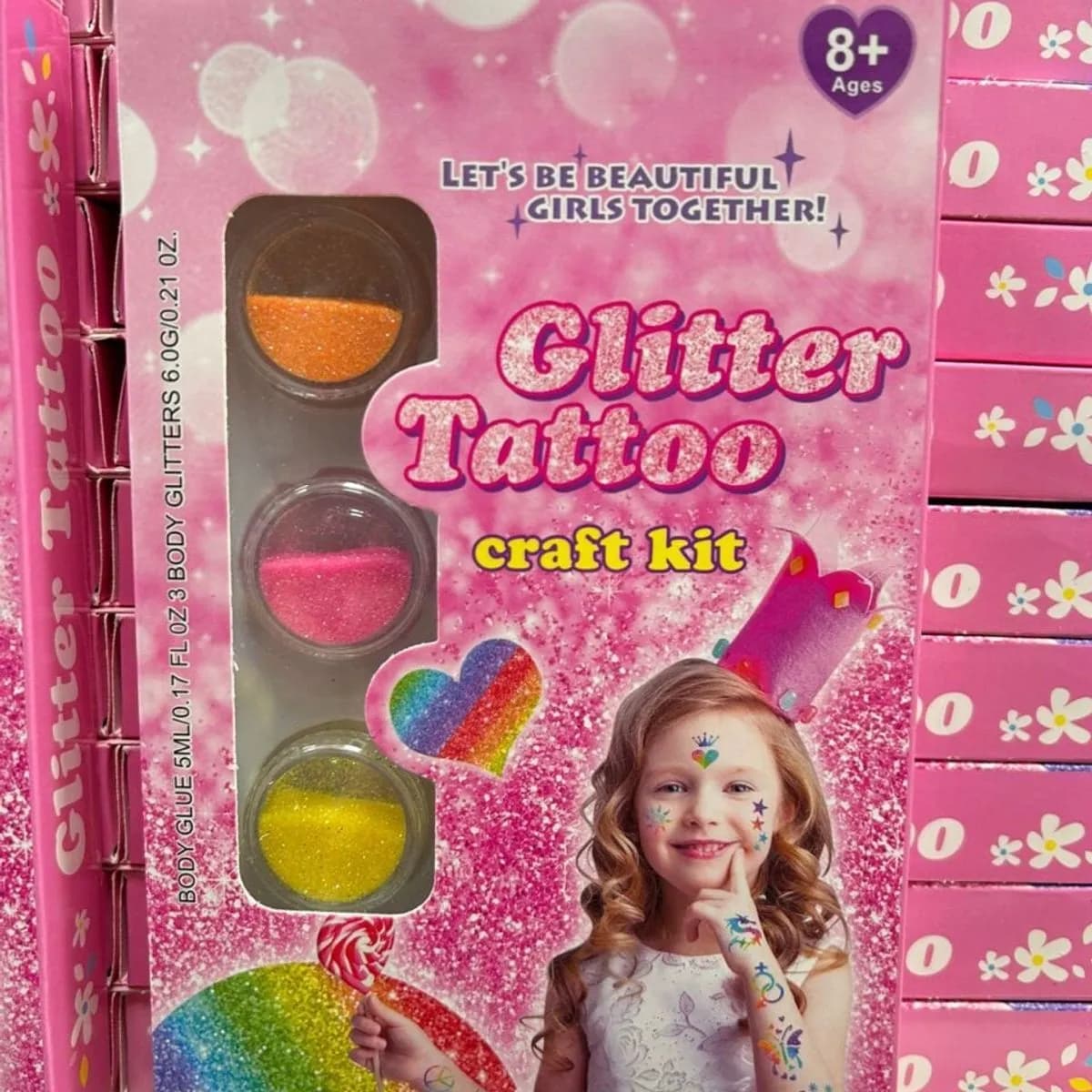 Zestaw Glitter Tattoo
