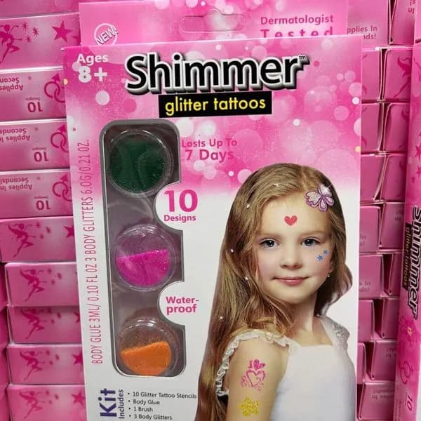 Zestaw Glitter Tattoo