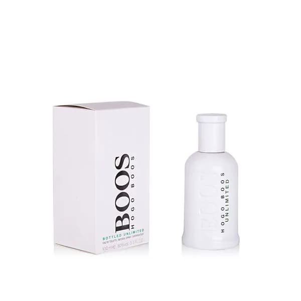 Perfumy męskie BOOS Bottled Unlimited 100ml biały flakon