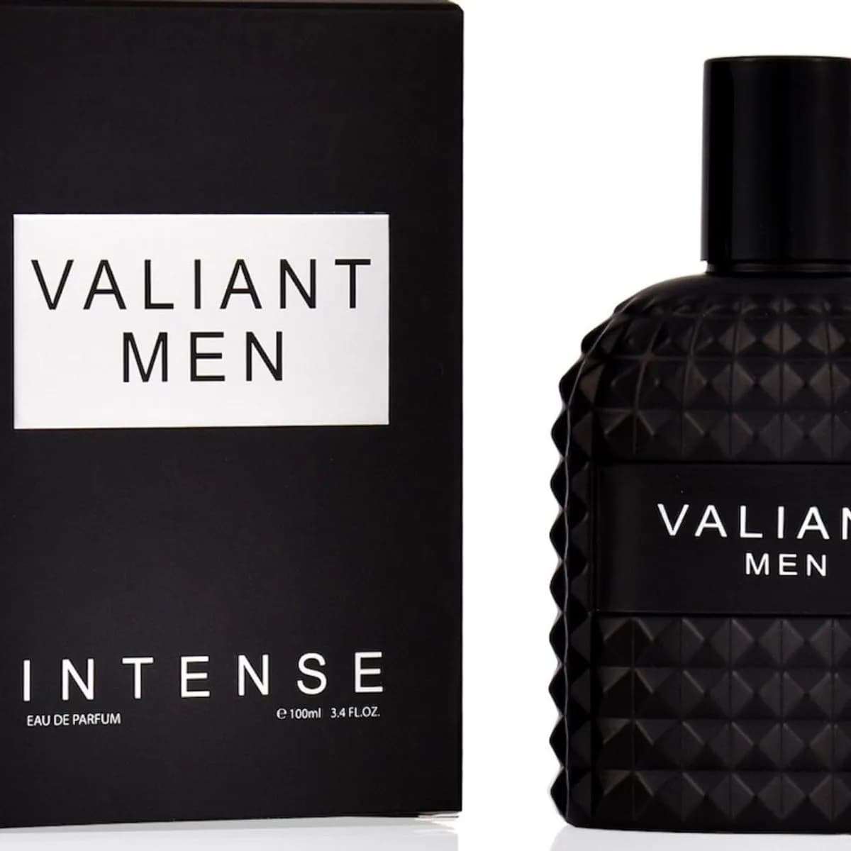 Perfumy męskie VALIANT MEN Intense 100ml EDP czarny flakon