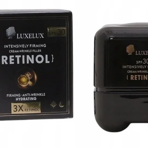 Krem Luxelux Retinol SPF 30 do Twarzy Ujędrniający 12 szt.