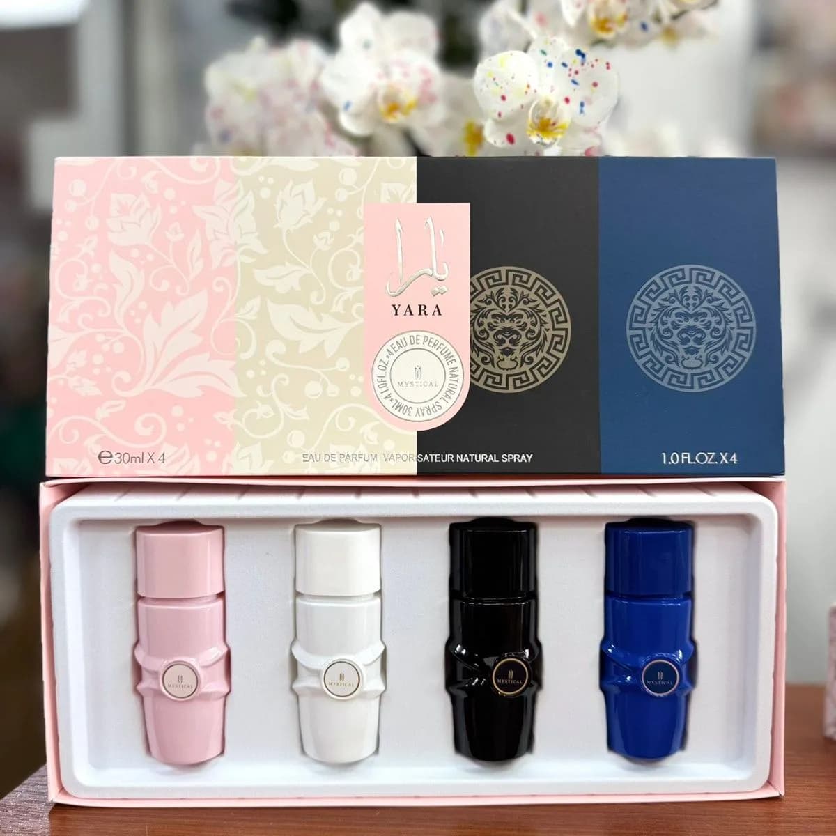 Zestaw Perfum YARA 4x10ml Spray w pudełku