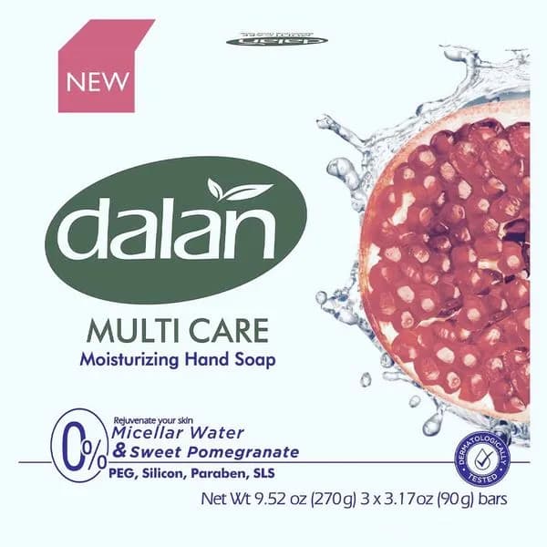 Zestaw Dalan Multi Care Micellar Hand Soap 90gx3PCS