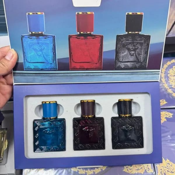 Zestaw 3 Perfum w Pudełku Prezentowym