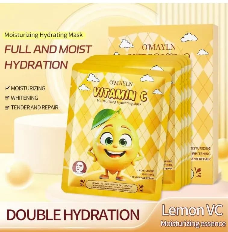 Maska nawilżająca Omayln Lemon VC 25ml