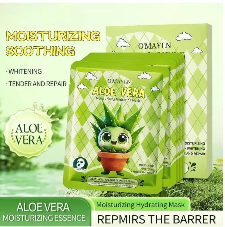 Maska nawilżająca Aloe Vera Omayln 25ml