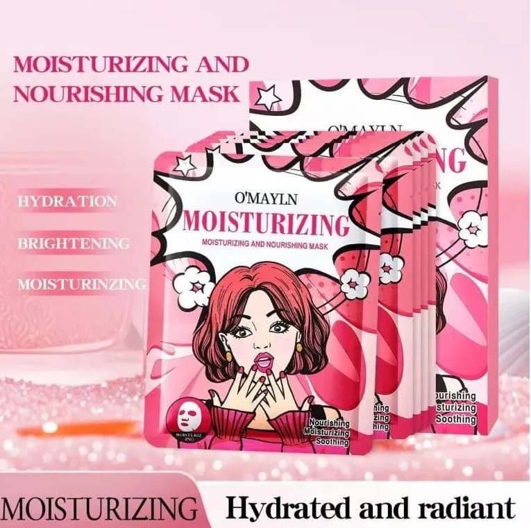 Maseczka nawilżająco-odżywcza Omayln do twarzy