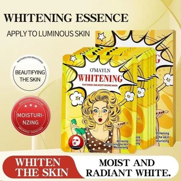 OMAYLN Whitening Essence Maska Rozjaśniająco-Nawilżająca