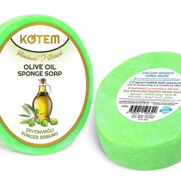 Mydełka Naturalne Gąbką 125gr