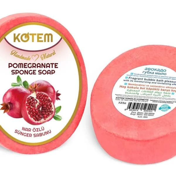 Mydełka Naturalne Gąbką 125gr