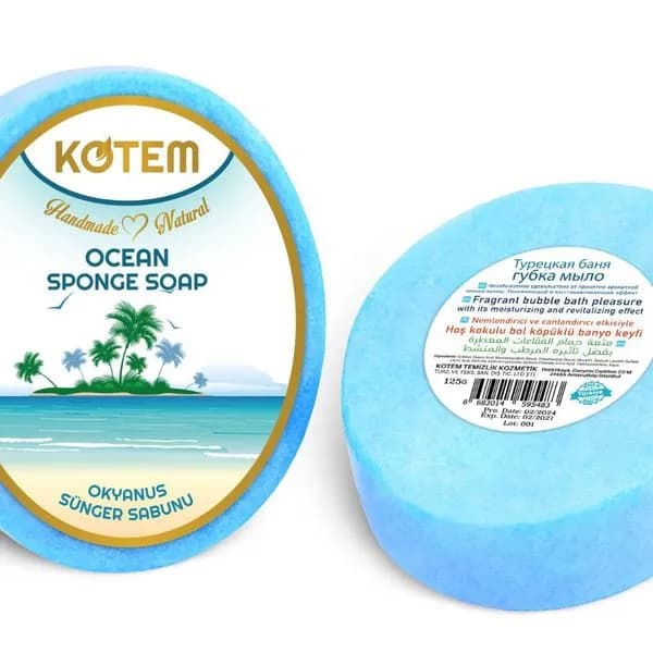 Mydełka Naturalne Gąbką 125gr