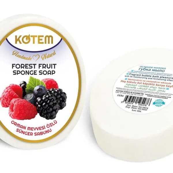 Mydełka Naturalne Gąbką 125gr