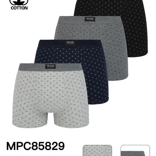 Bokserki męskie Peso Sail 5 szt. XL 95% bawełna