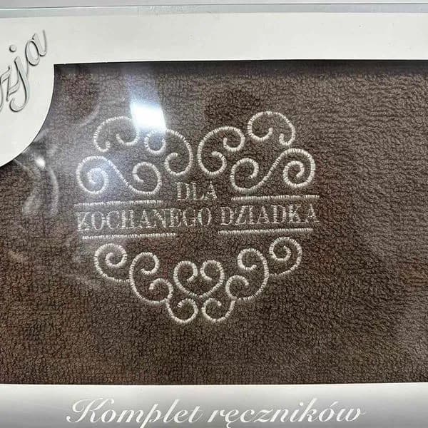 Ręczniki Bawełniane na Dzień Babci &amp; Dziadka 70/140