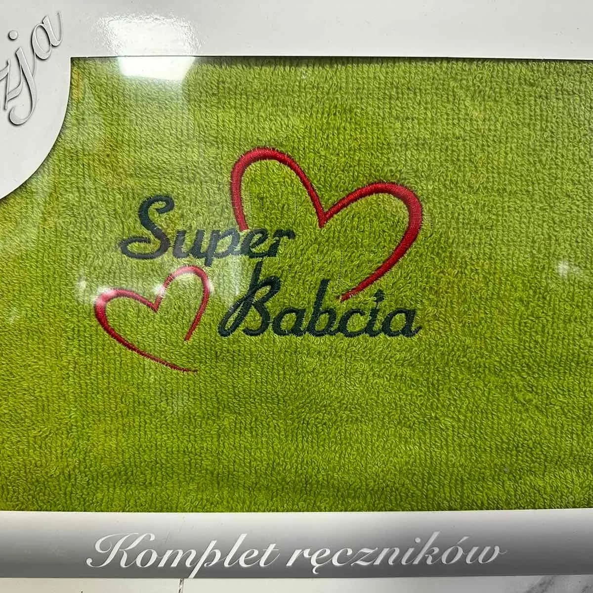 Ręczniki Bawełniane na Dzień Babci &amp; Dziadka 70/140