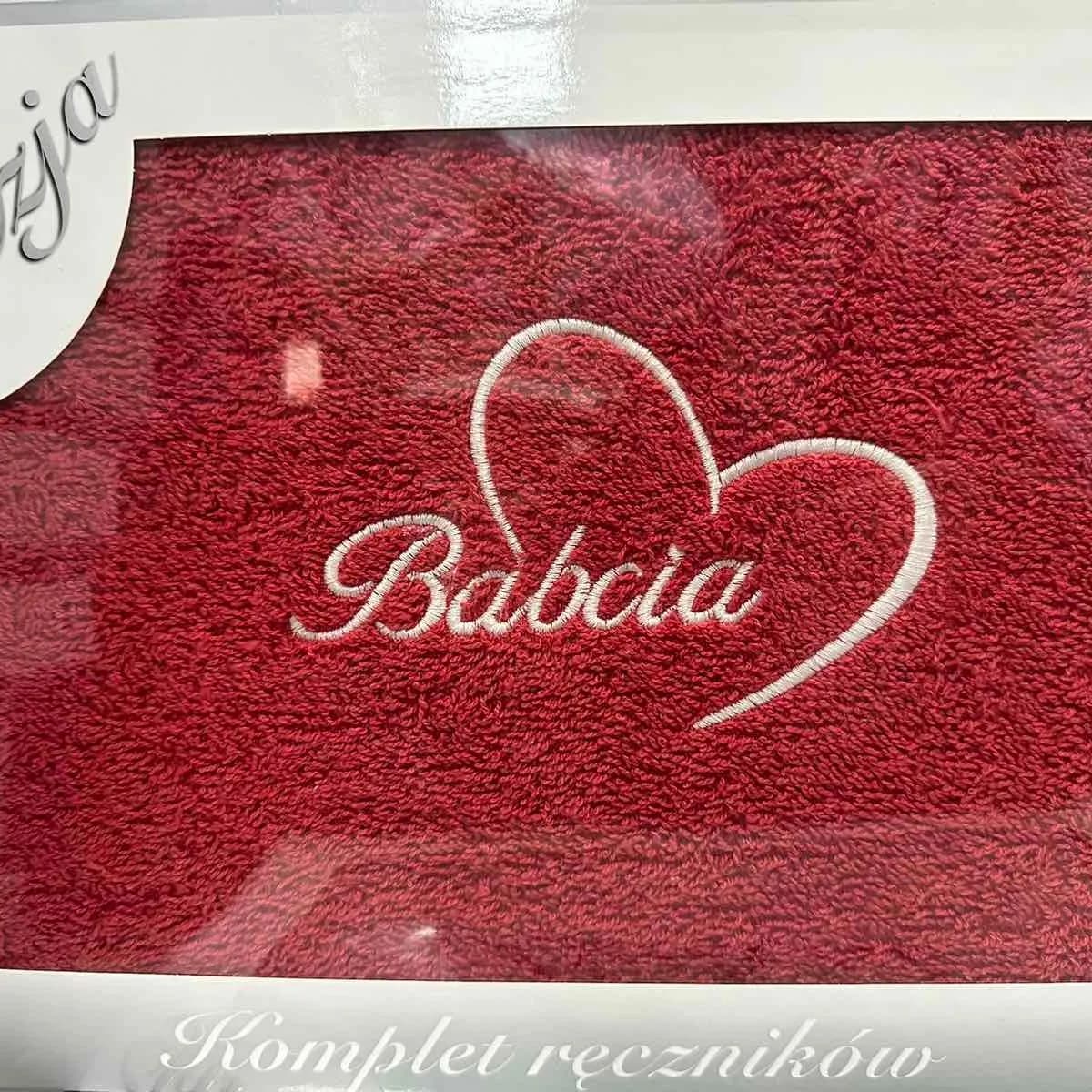 Ręczniki Bawełniane na Dzień Babci &amp; Dziadka 70/140