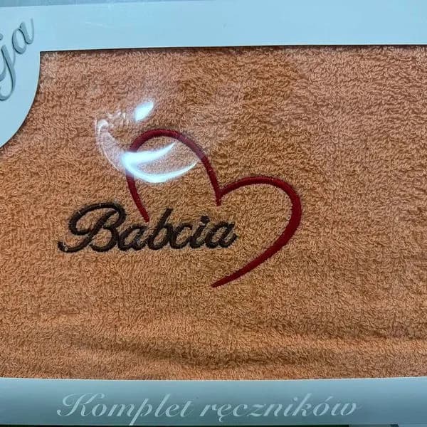 Ręczniki Bawełniane na Dzień Babci &amp; Dziadka 70/140