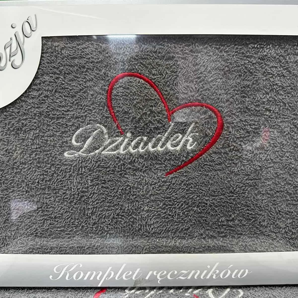 Ręczniki Bawełniane na Dzień Babci &amp; Dziadka 70/140