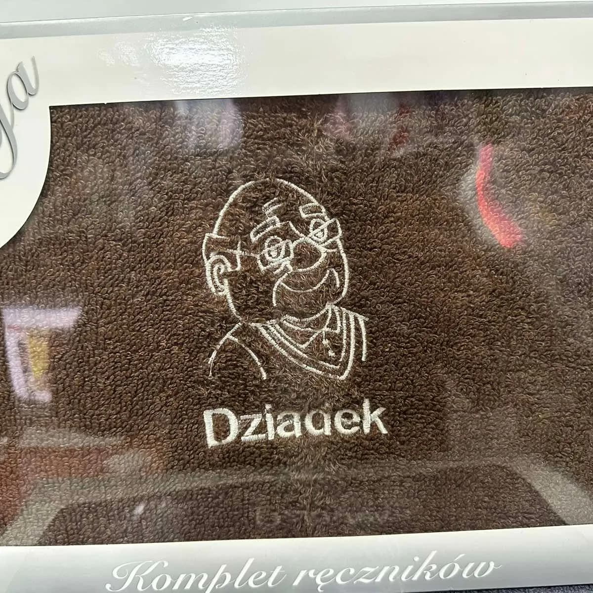 Ręczniki Bawełniane na Dzień Babci &amp; Dziadka 70/140