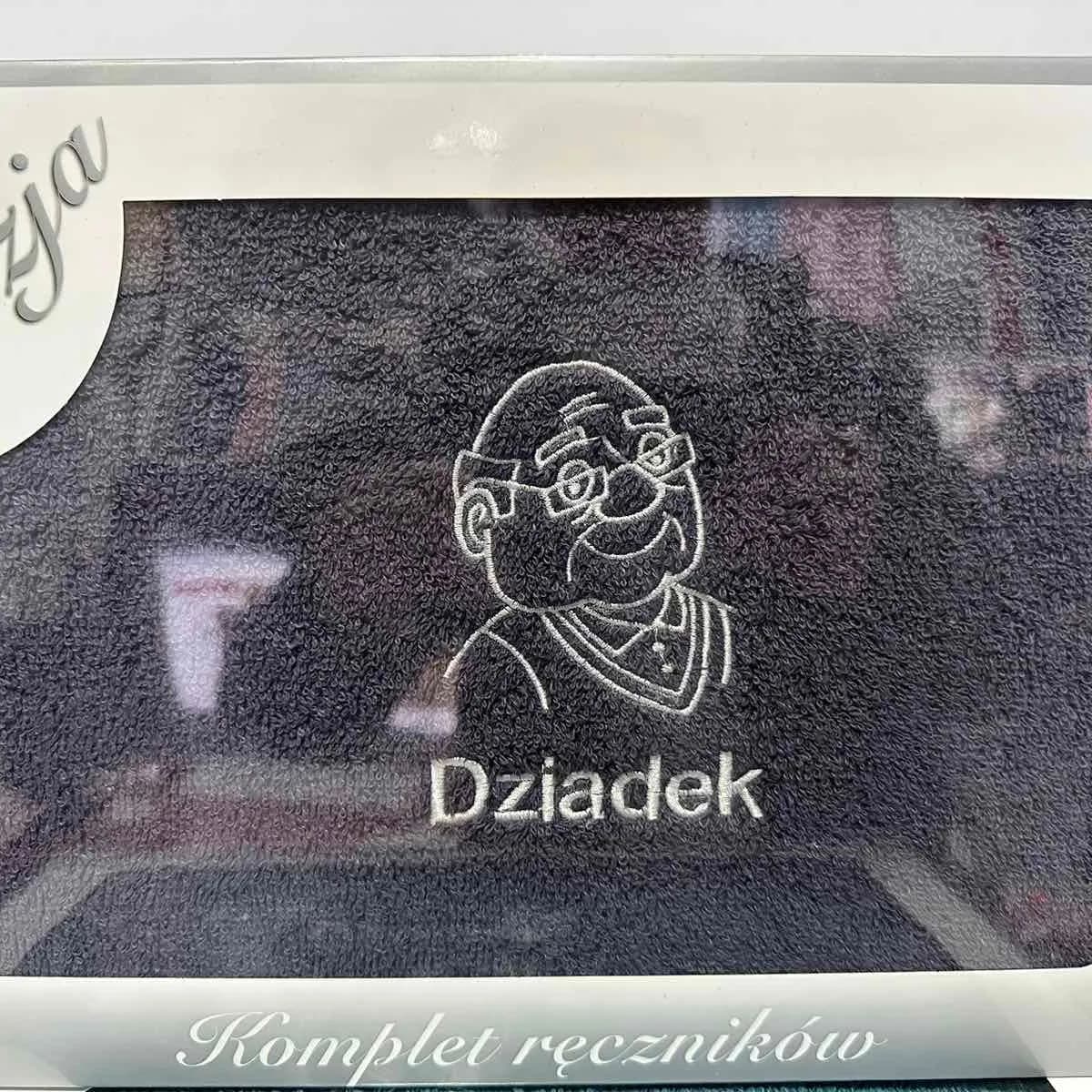 Ręczniki Bawełniane na Dzień Babci &amp; Dziadka 70/140