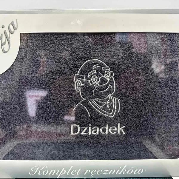 Ręczniki Bawełniane na Dzień Babci &amp; Dziadka 70/140