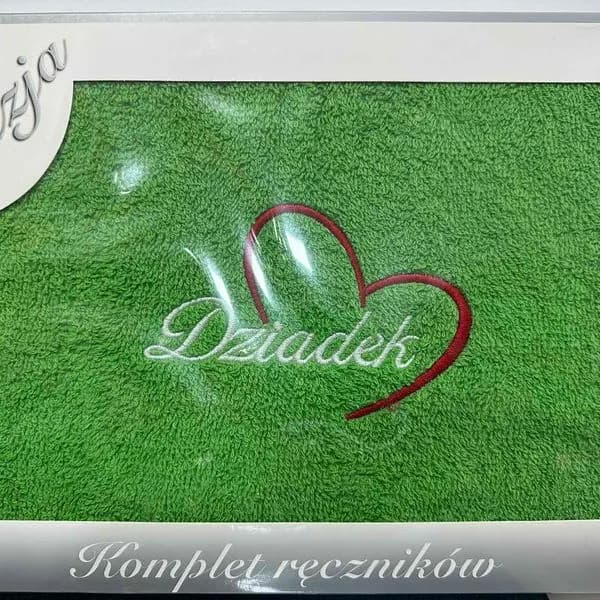 Ręczniki Bawełniane na Dzień Babci &amp; Dziadka 70/140