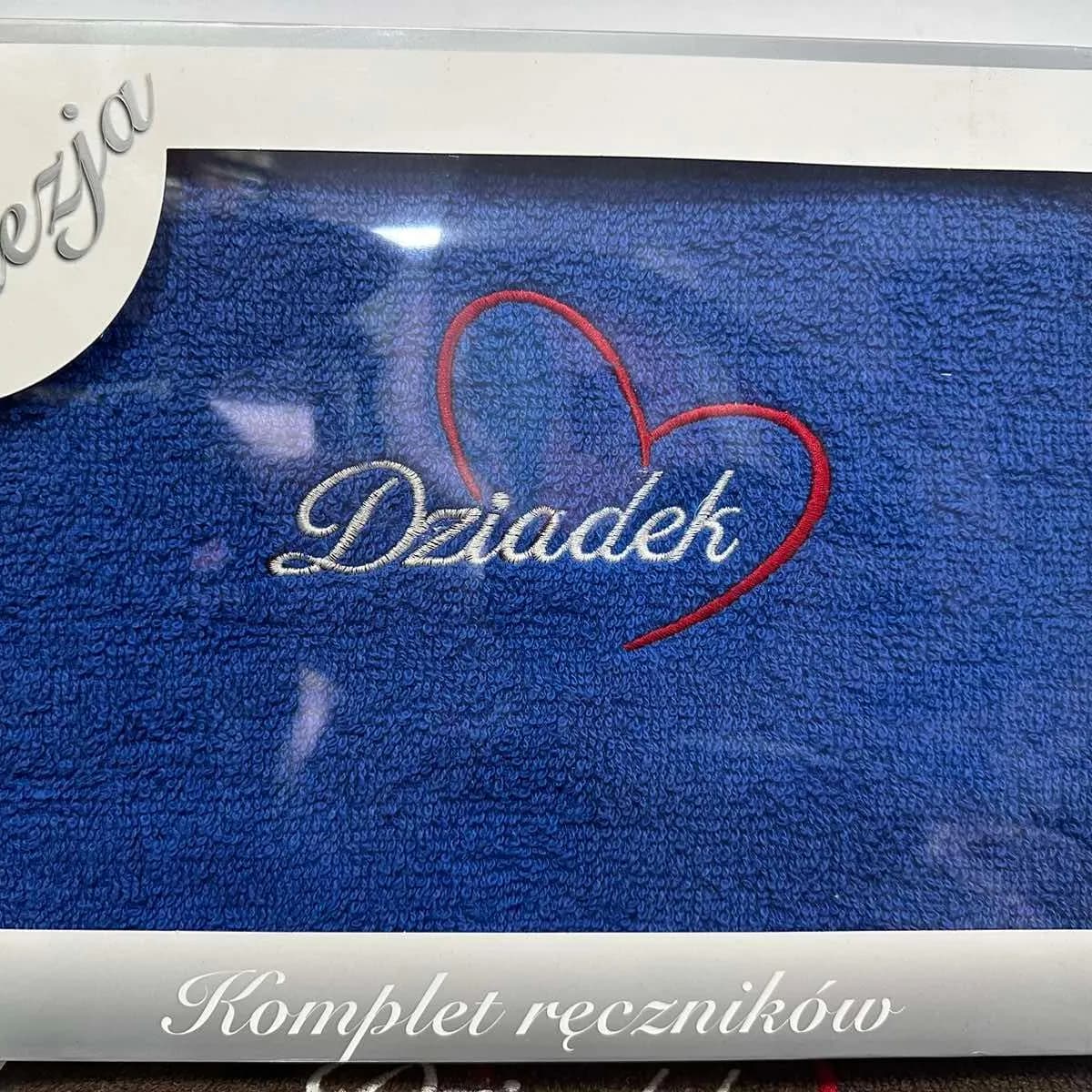 Ręczniki Bawełniane na Dzień Babci &amp; Dziadka 70/140