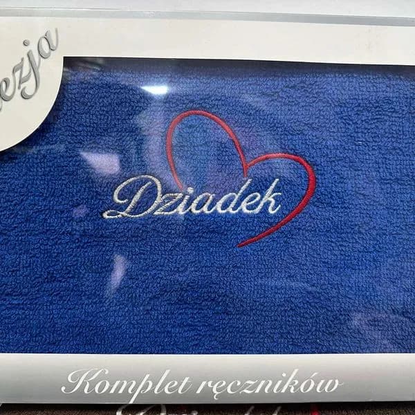Ręczniki Bawełniane na Dzień Babci &amp; Dziadka 70/140