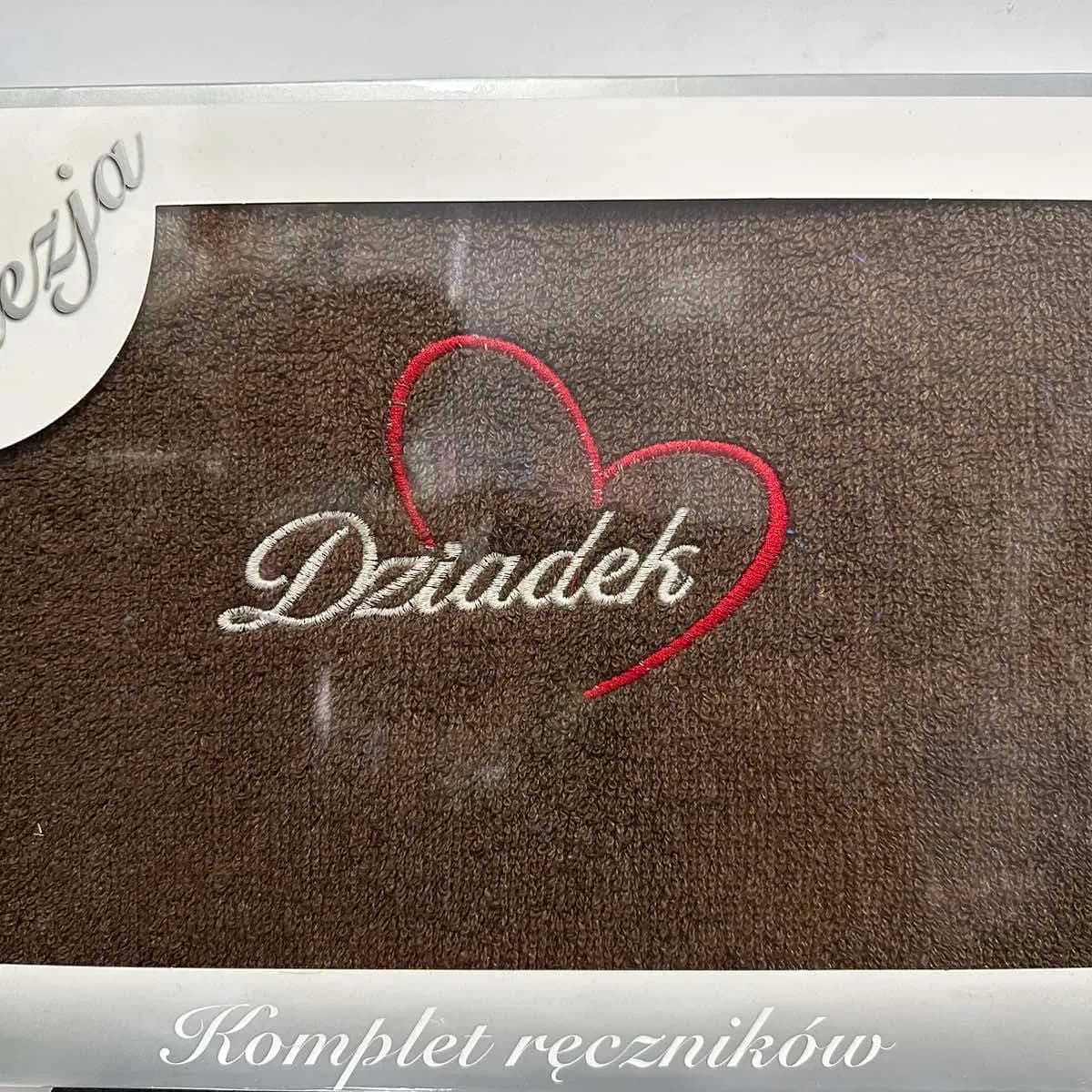 Ręczniki Bawełniane na Dzień Babci &amp; Dziadka 70/140