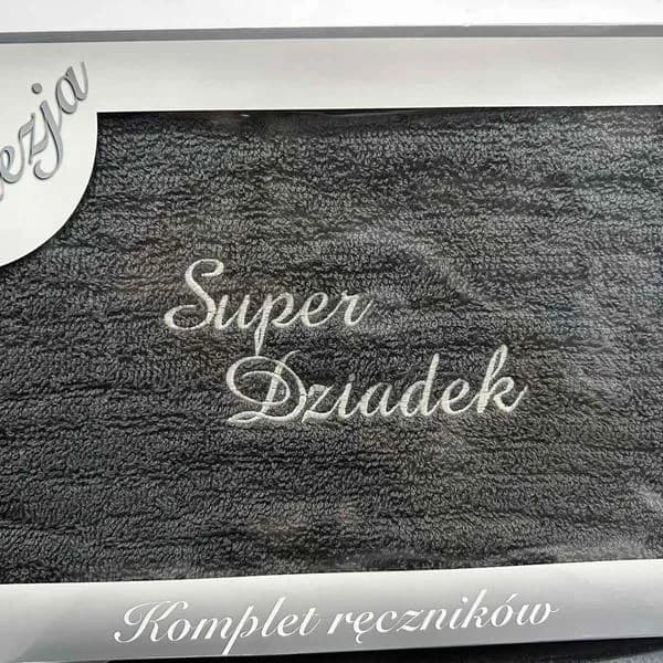 Ręczniki Bawełniane na Dzień Babci &amp; Dziadka 70/140