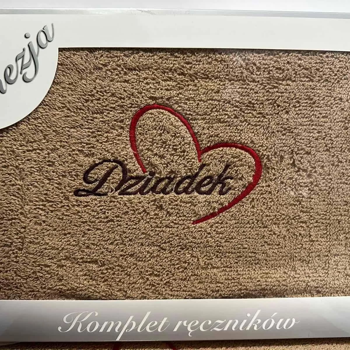 Ręczniki Bawełniane na Dzień Babci &amp; Dziadka 70/140