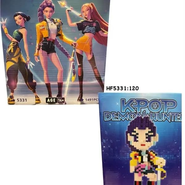 Zestaw klocków Kpop Demon Hunters XINZ HF531-120