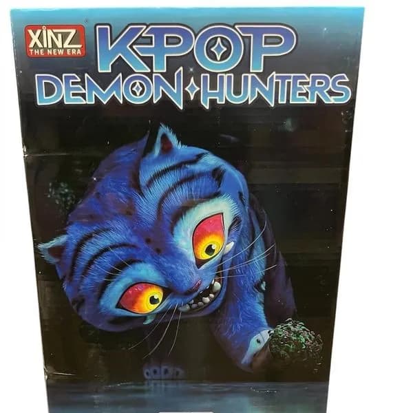 Zestaw klocków Kpop Demon Hunters XINZ Era niebieski kot