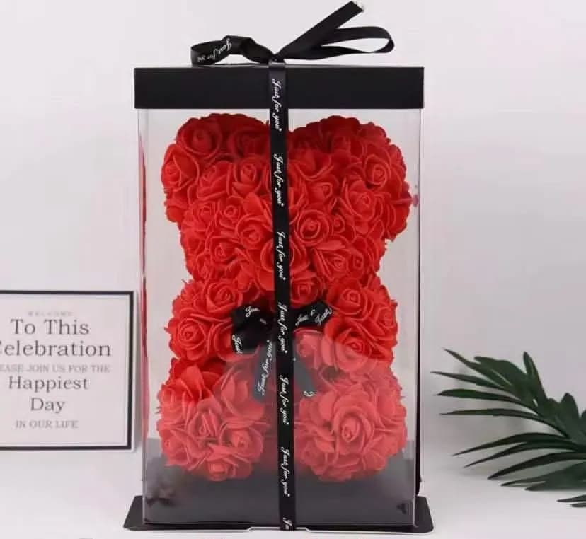 Pudełko Prezent Kwiaty