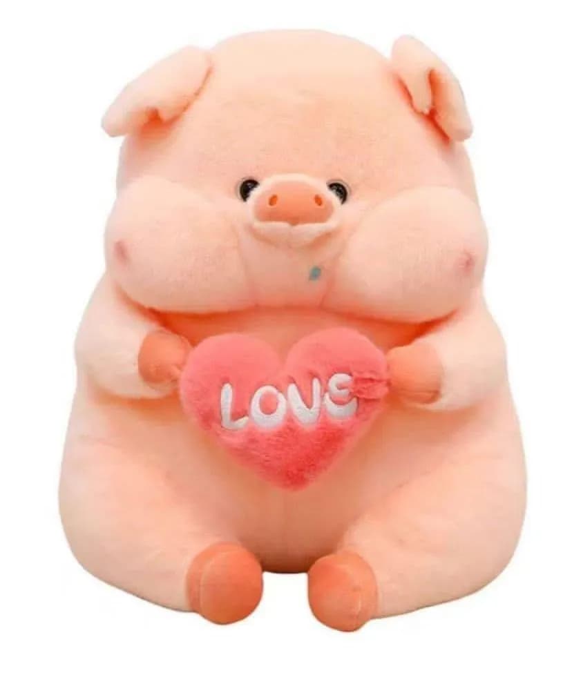 Maskotka Pluszowa Świnka z Sercem 40cm