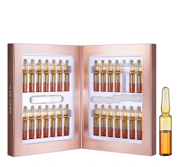 Zestaw Ampułek MERCILEN do Twarzy 6 szt