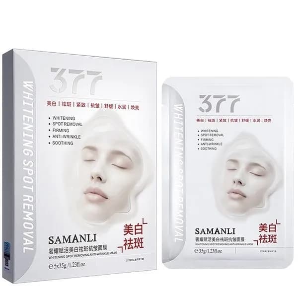 Maska w płachcie Samanli 377 Whitening Spot Removal 23g